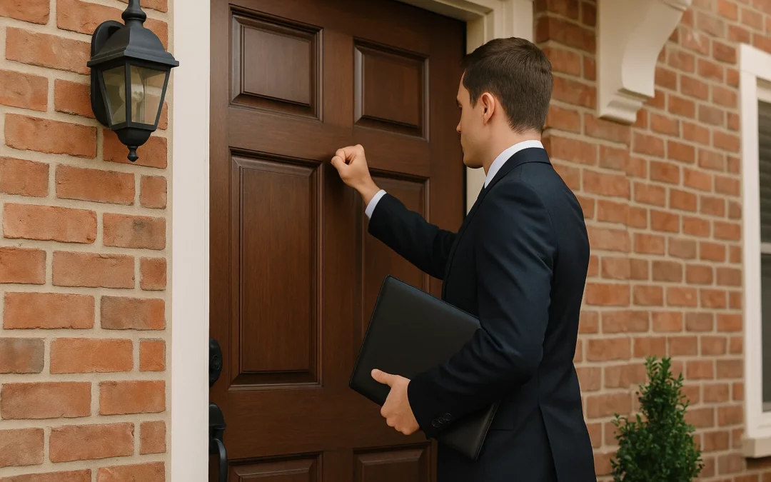 Lo que no debes hacer si llega un receptor judicial a tu domicilio